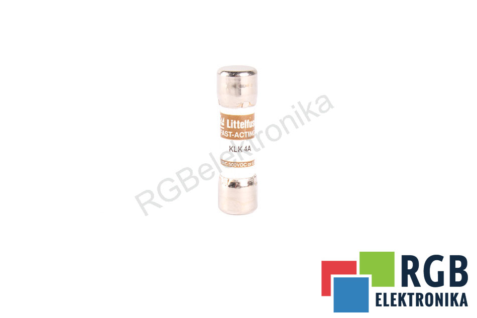 LITTELFUSE 0KLK004.T KLK4A BEZPIECZNIK 600V 4A 10.31 MM 38.1 MM 