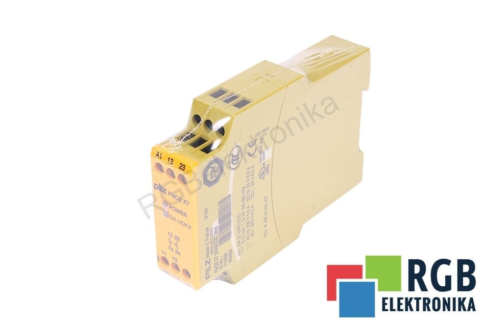 PILZ PNOZ X7 24VACDC 2N/O 774059 SAFETY RELAY 