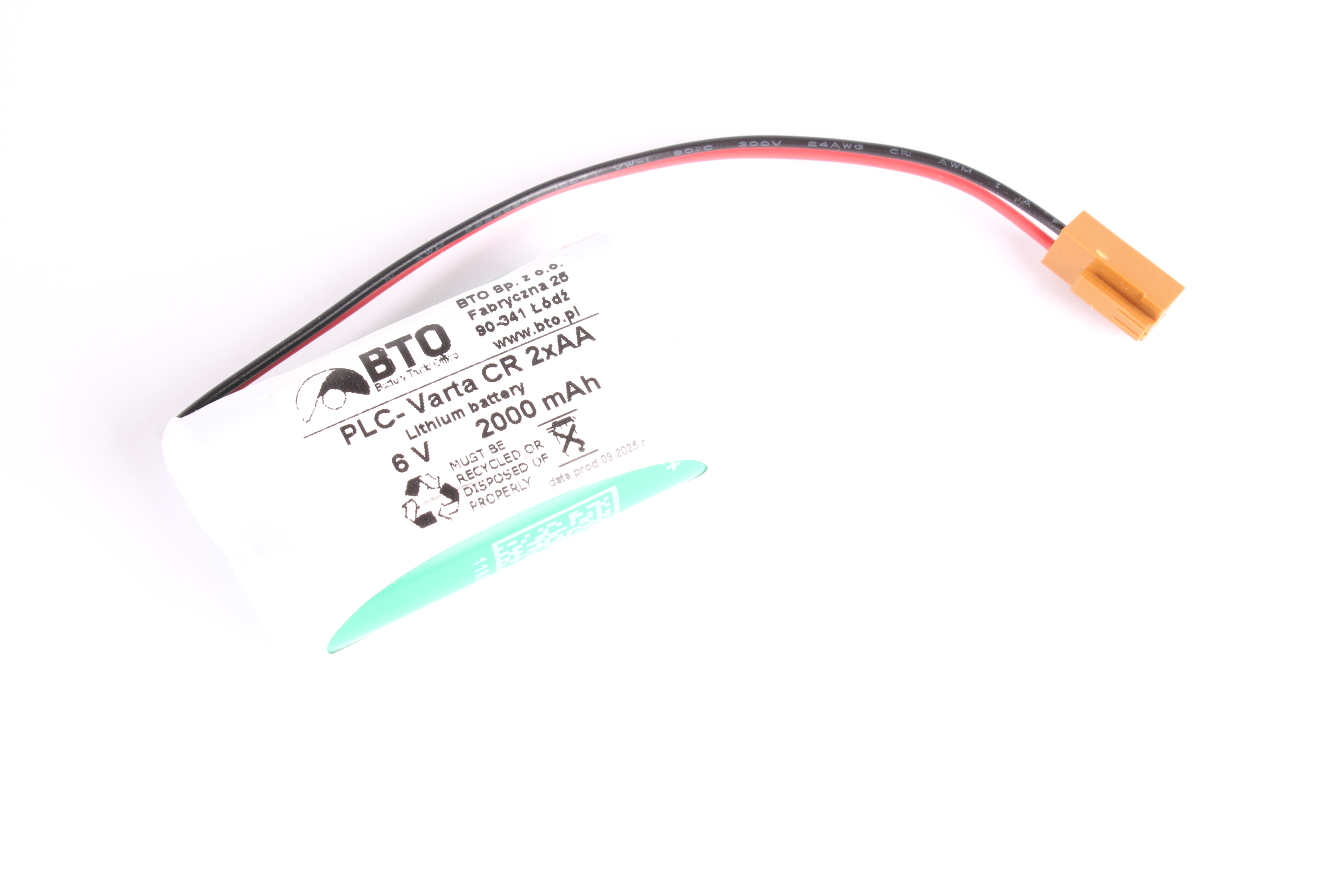 BATERIA DO CR2XAA PLC-VARTA CR2XAA 6V 2000 MAH ZAMIENNIK