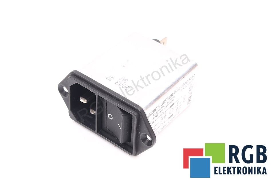 GNIAZDO WEJŚCIOWE ZŁĄCZA ZASILANIA FKT2-45-2/I 125/250VAC 2A SCHURTER