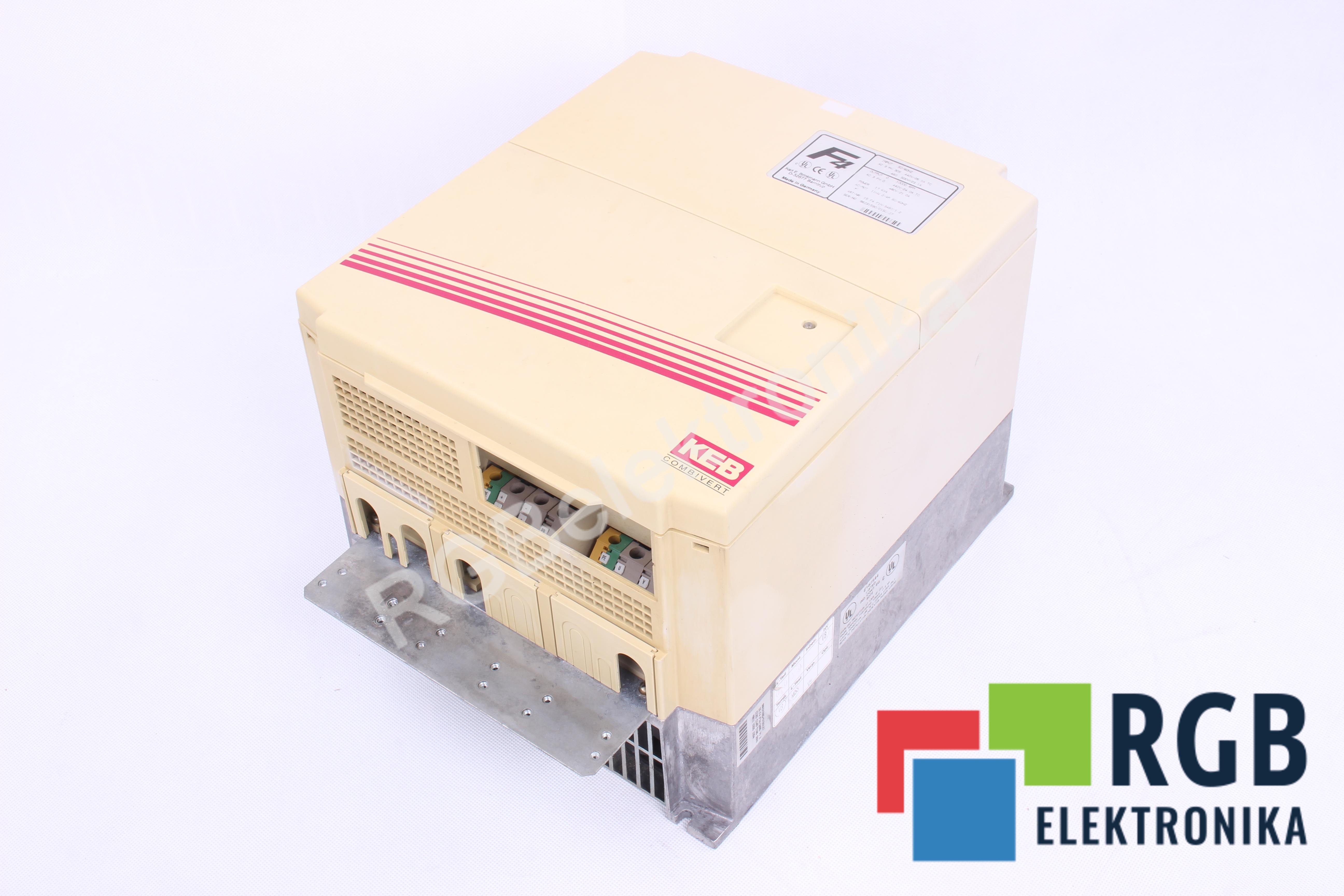 ART-NR. 15.F4.F1H-3480/1.2 COMBIVERT F4 17KVA 440V/24A 480V/21A KEB