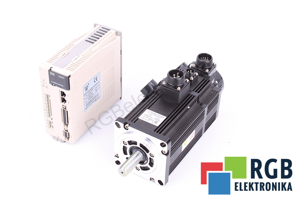 SERVOMOTOR 1,5KW 5NM 3000RPM WITH BRAKE + DRIVER 2,4KW 3X220V SERVO KIT