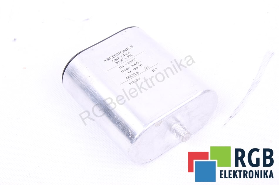 ARCOTRONICS MKP1.44/A 20UF KONDENSATOR 850V 20 UF 100 MM 100 MM 3 