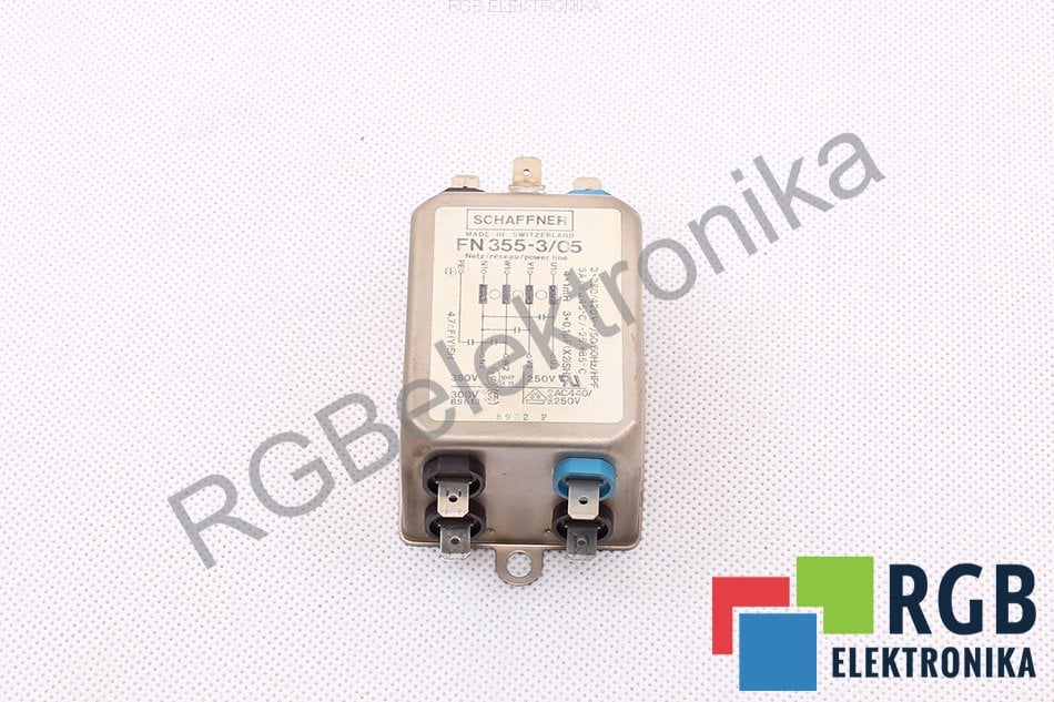 FN 355-3/05 FN355-3/05 3X380/420V 50/60HZ 3A FILTER SCHAFFNER