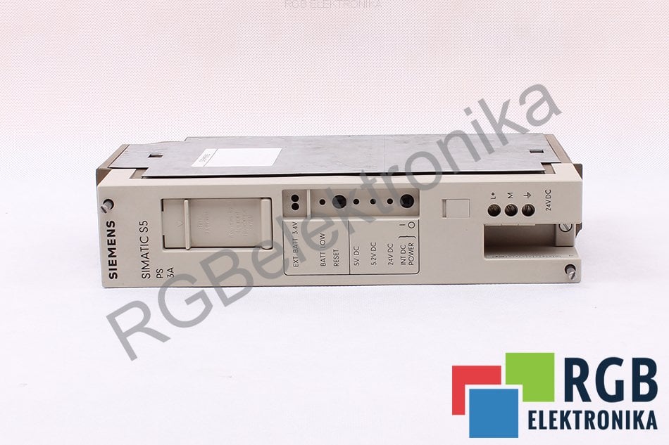 6ES5951-7NB12 E24G5/3WRGD MODULAR POWER SUPPLY STROMVERSORGUNG PS 3A SIMATIC S5 SIEMENS