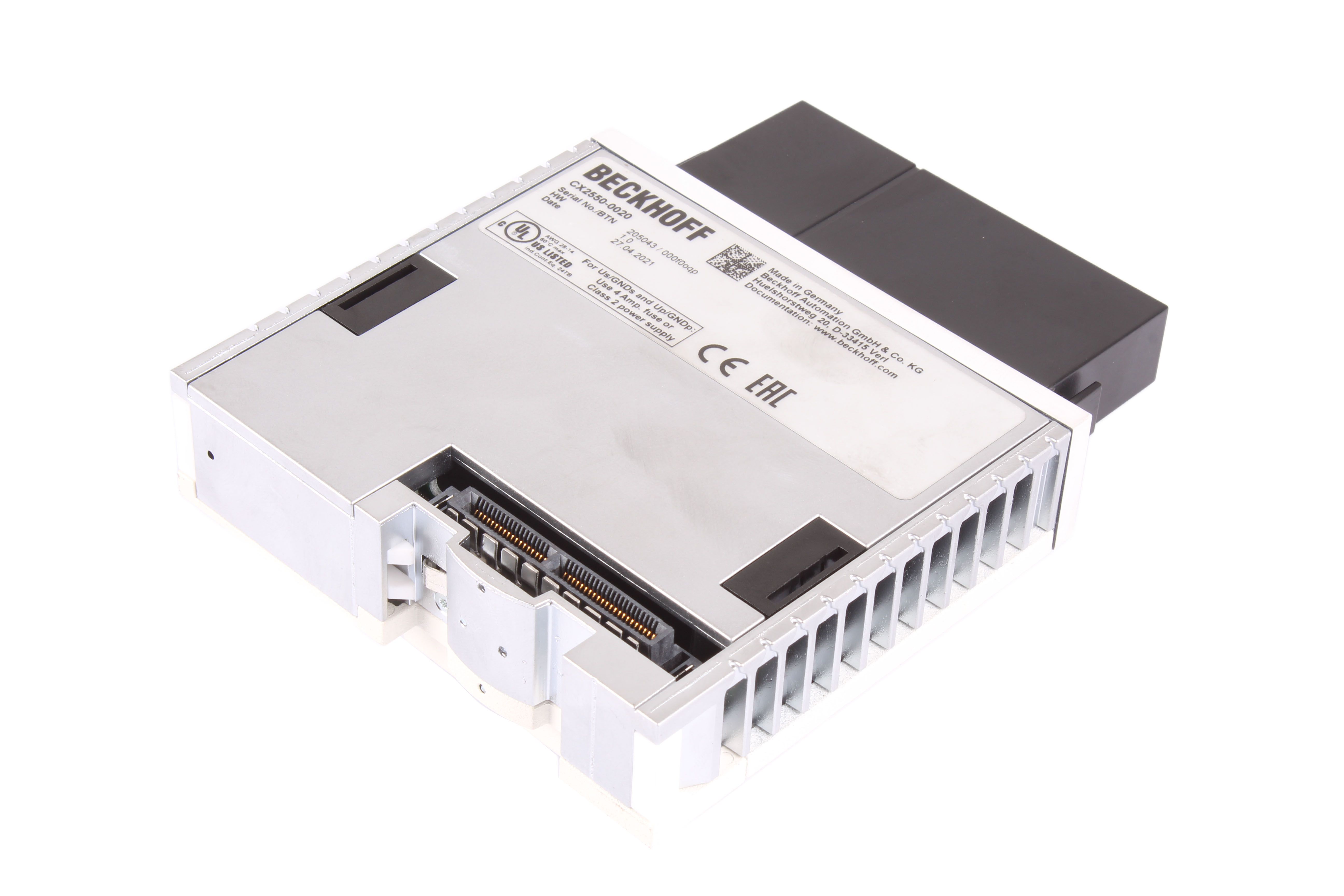 BECKHOFF CX2550-0020 EXPANSION MODULE 