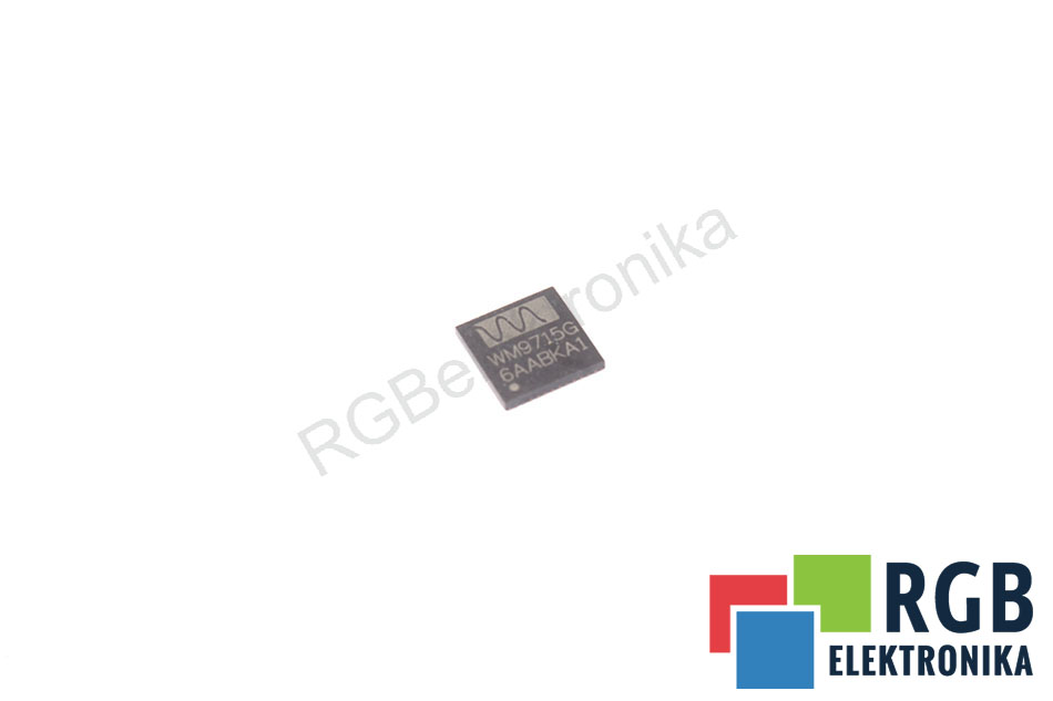 WOLFSON MICROELECTRONICS WM9715G MIKROKONTROLER 