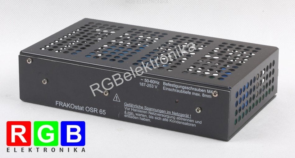 77-519-0300 ASCOM FRAKO stat OSR 65 PSU