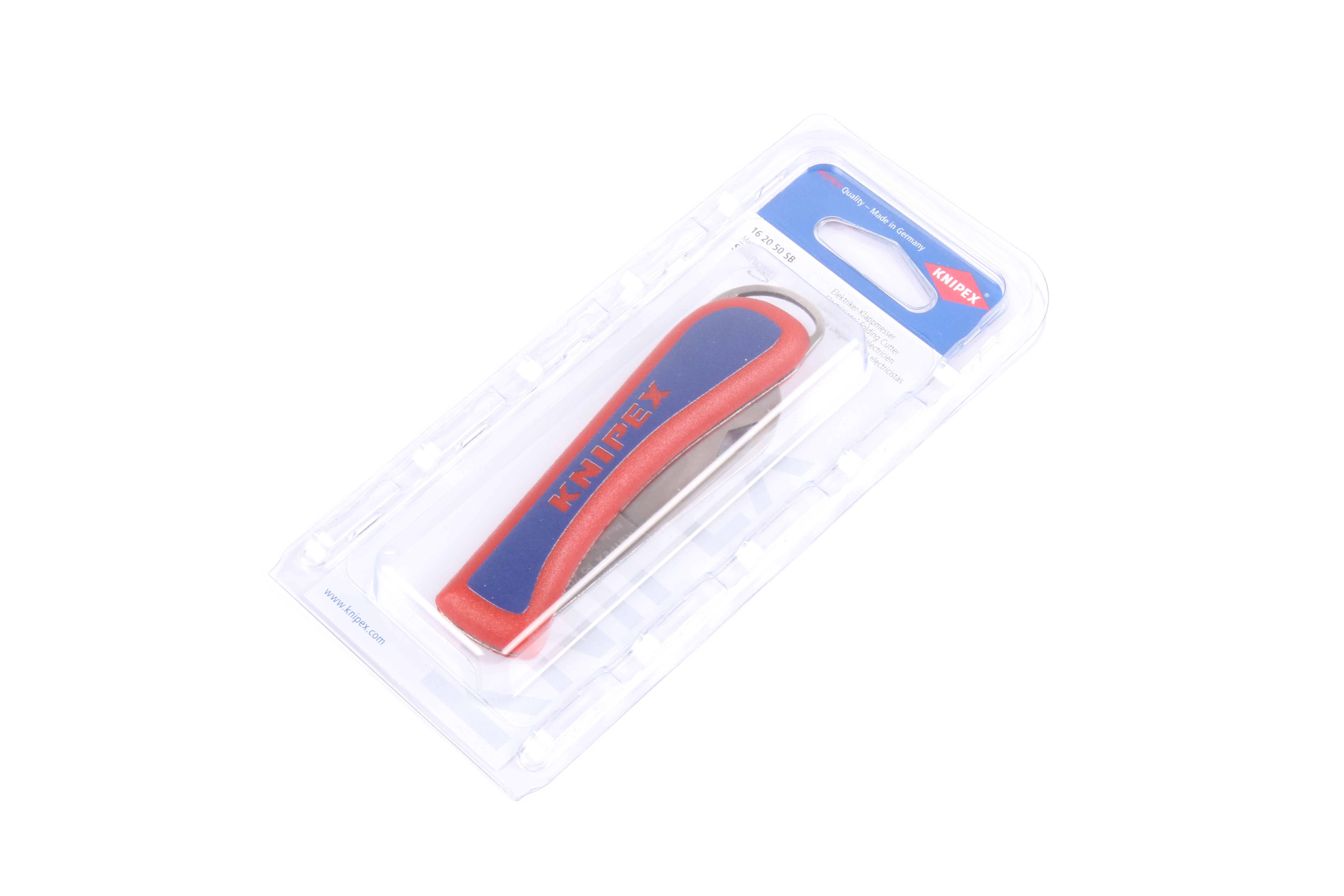 KNIPEX 162050SB 16 20 50 SB NÓŻ SKŁADANY DLA ELEKTRYKÓW 120X34X14MM 