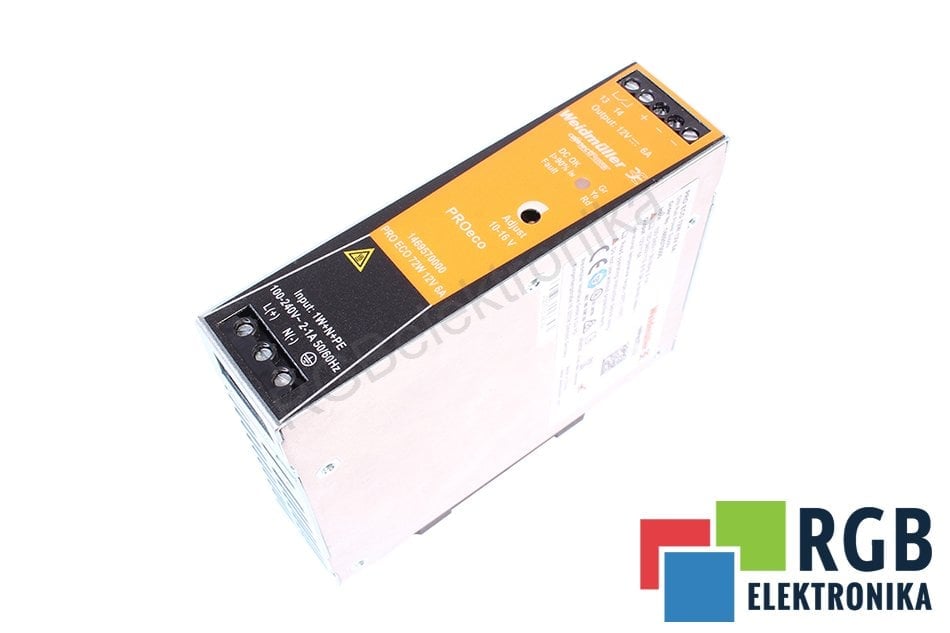 WEIDMULLER 1469570000 PRO ECO 72W 12V 6A NETZTEIL 