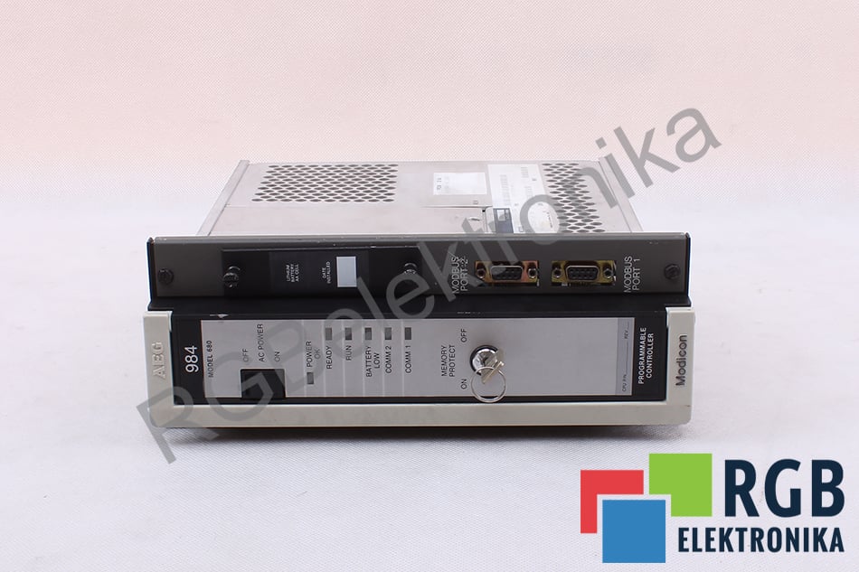 Used AEG Modicon Programmable Controller PC-0984-680 * * * AS-IS * * * 