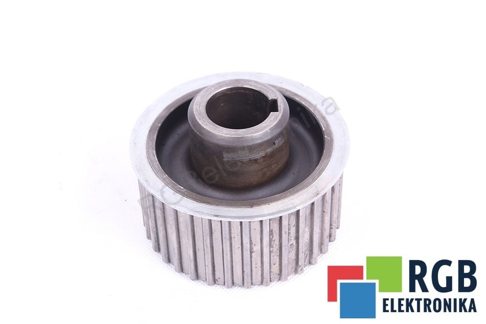 KOŁO PASOWE ZEBATE 106X102MM PAS 51MM WAŁ 32MM WPUST 10X3MM Z=34
