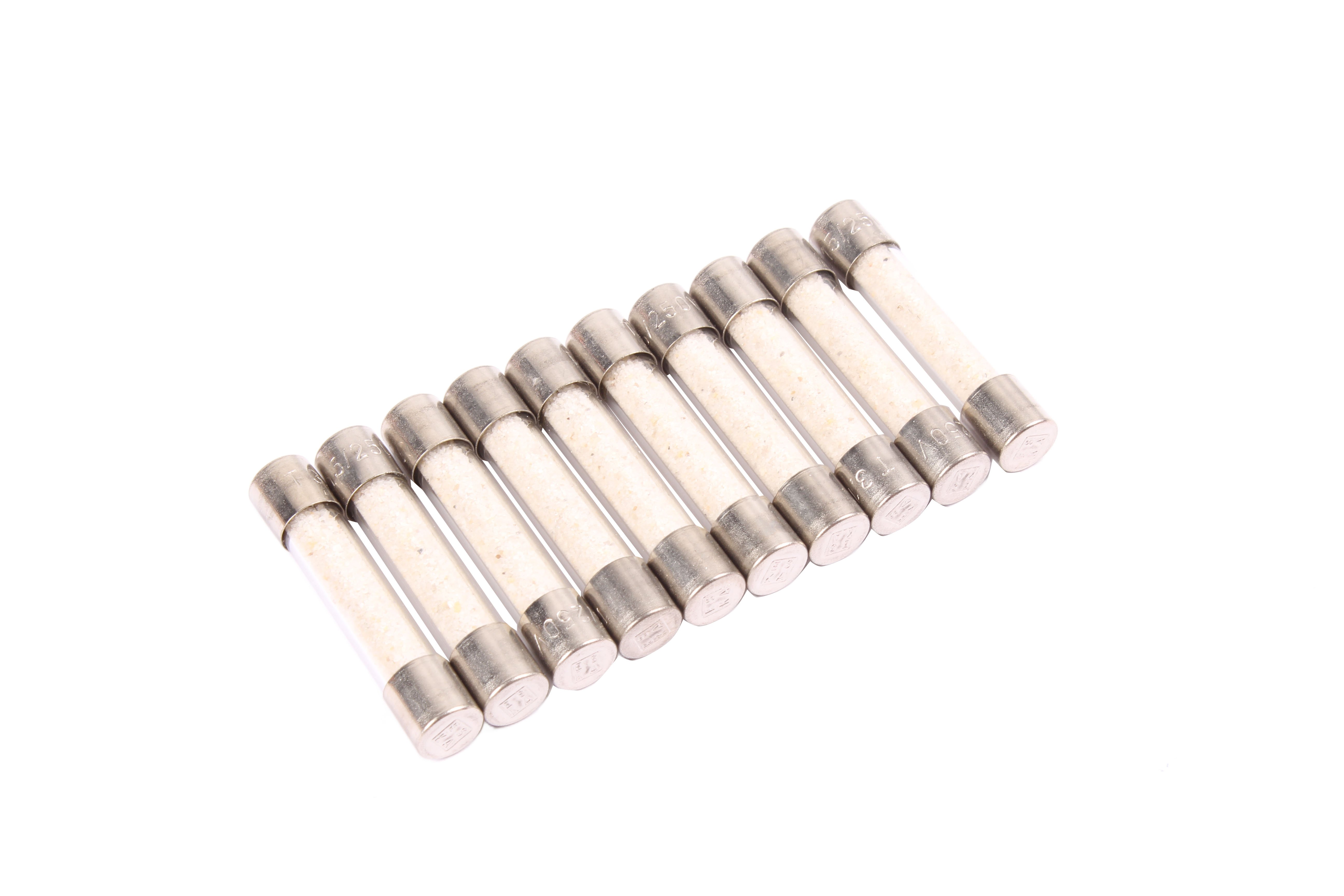 ESKA 632.322 ZGT-3.15A TOPIKOWY ZWŁOCZNY 6.3X32 10SZTUK BEZPIECZNIK 250V 3.15A 6.3 MM 32 MM 