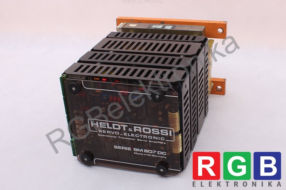 OPERATIONAL TRANSISTOR SERVO AMPLIFIERS 1250-90 SM807DC DT 4/40 HELDT&ROSSI
