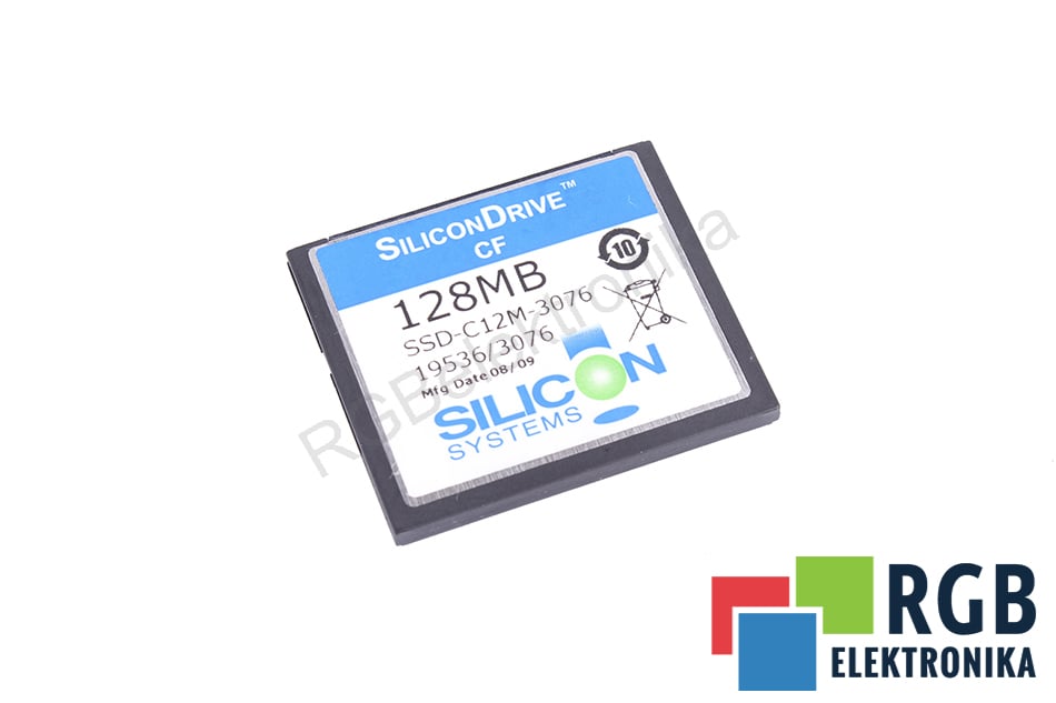 SILICON 5CFCRD.0128-03 SSD-C12M-3076 SSD-C12M-3076 128MB 