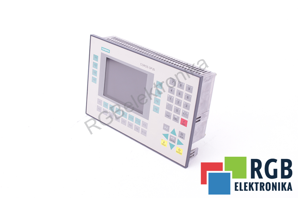 SIEMENS 6AV3525-4EA01-0AX0-Z Z:A03 COROS OP25 PANNELLO OPERATORE 