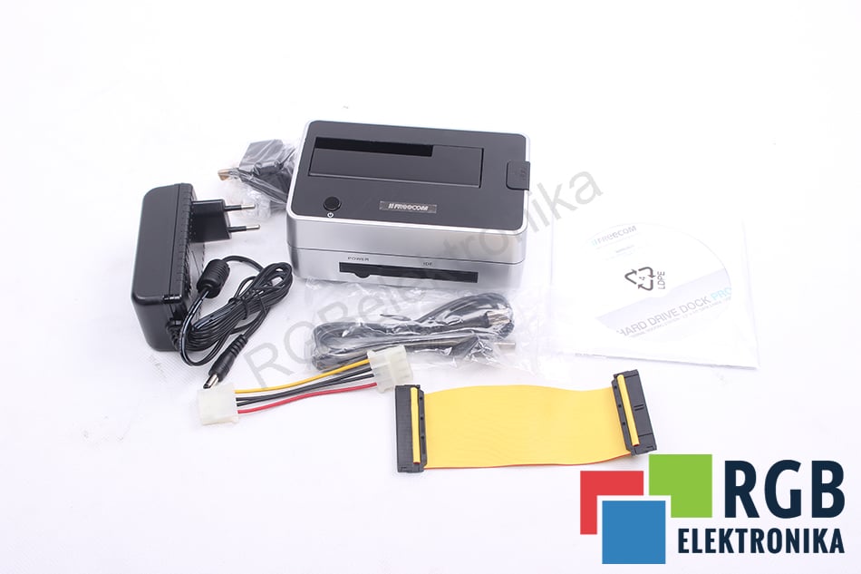 NEW HARD DRIVE DOCK PRO 33708 2.5" 3.5"DOCKIN STATION FREECOM