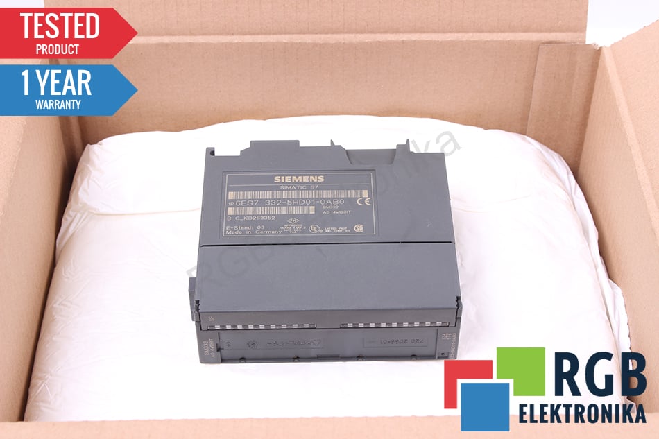 SIEMENS 6ES7332-5HD01-0AB0 MÓDULO DE EXPANSIÓN 