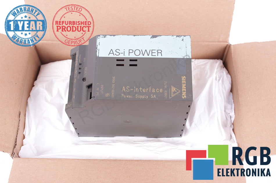 SIEMENS 3RX9502-0BA00 AS-INTERFACE ZASILACZ 