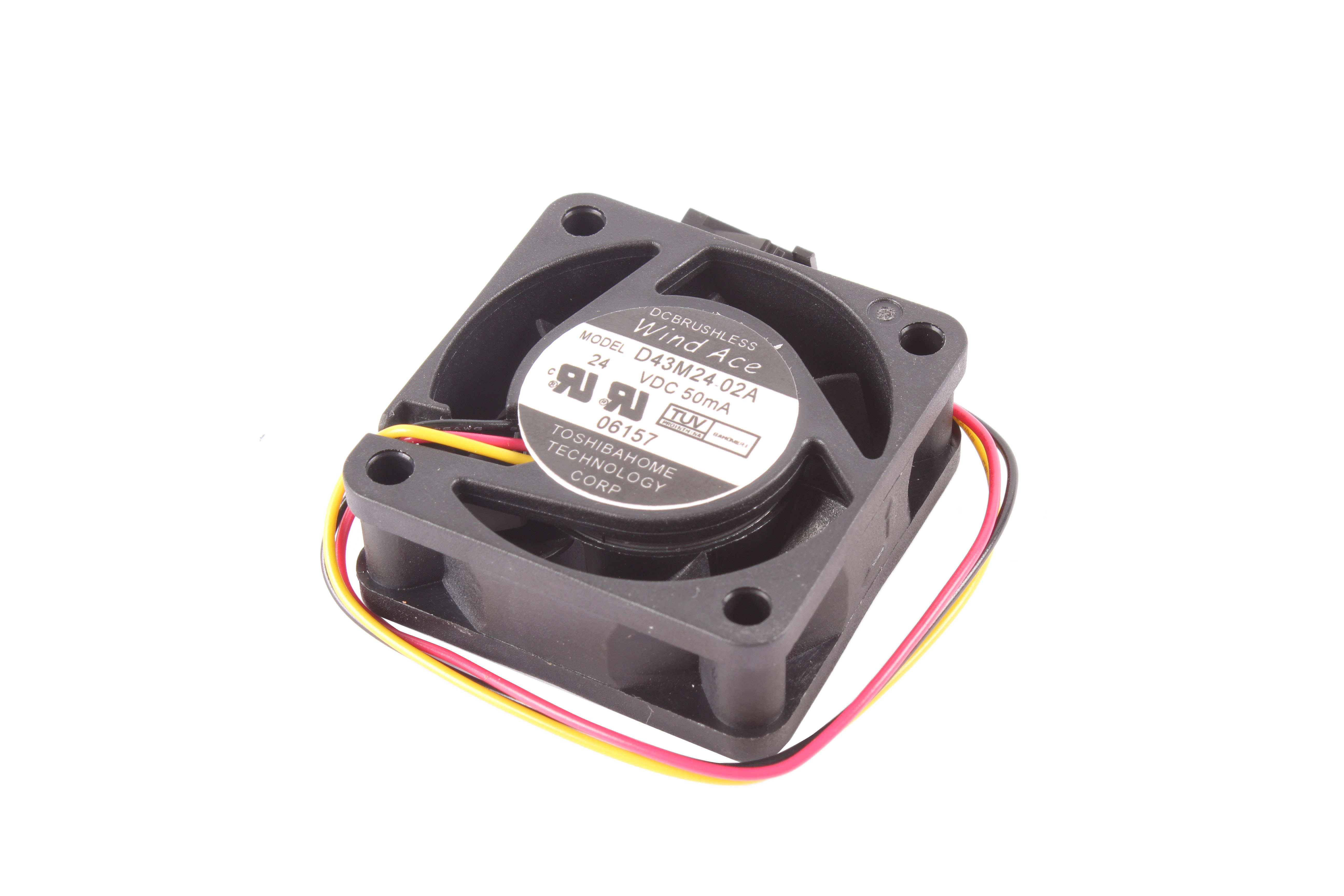 TOSHIBA D43M24-02A 40X40X15MM 24VDC VENTILATORE ASSIALE 24V 40 MM 15 MM 40 MM 