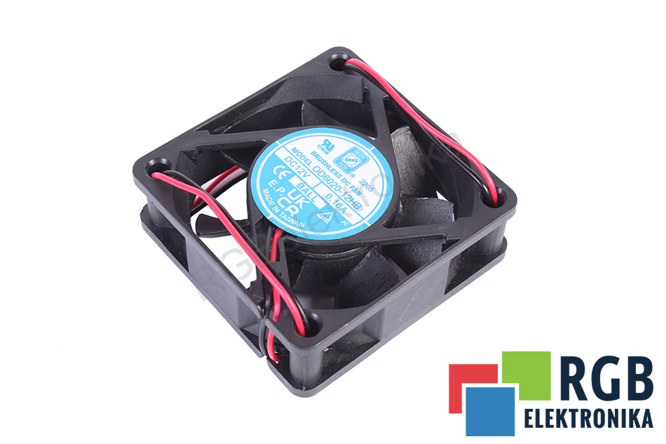 ORION OD6020-12HB 60X60X20MM 12VDC 0.18A WENTYLATOR OSIOWY 12V 0.18A 60 MM 20 MM 60 MM 