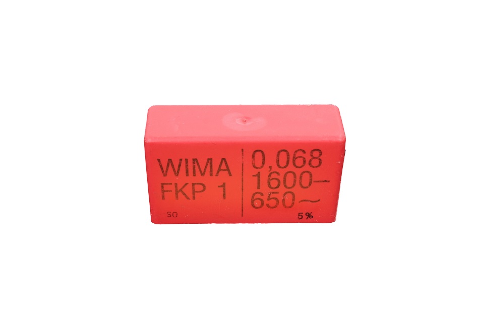 WIMA FKP1 0,068 1600VDC 650VAC KONDENSATOR 