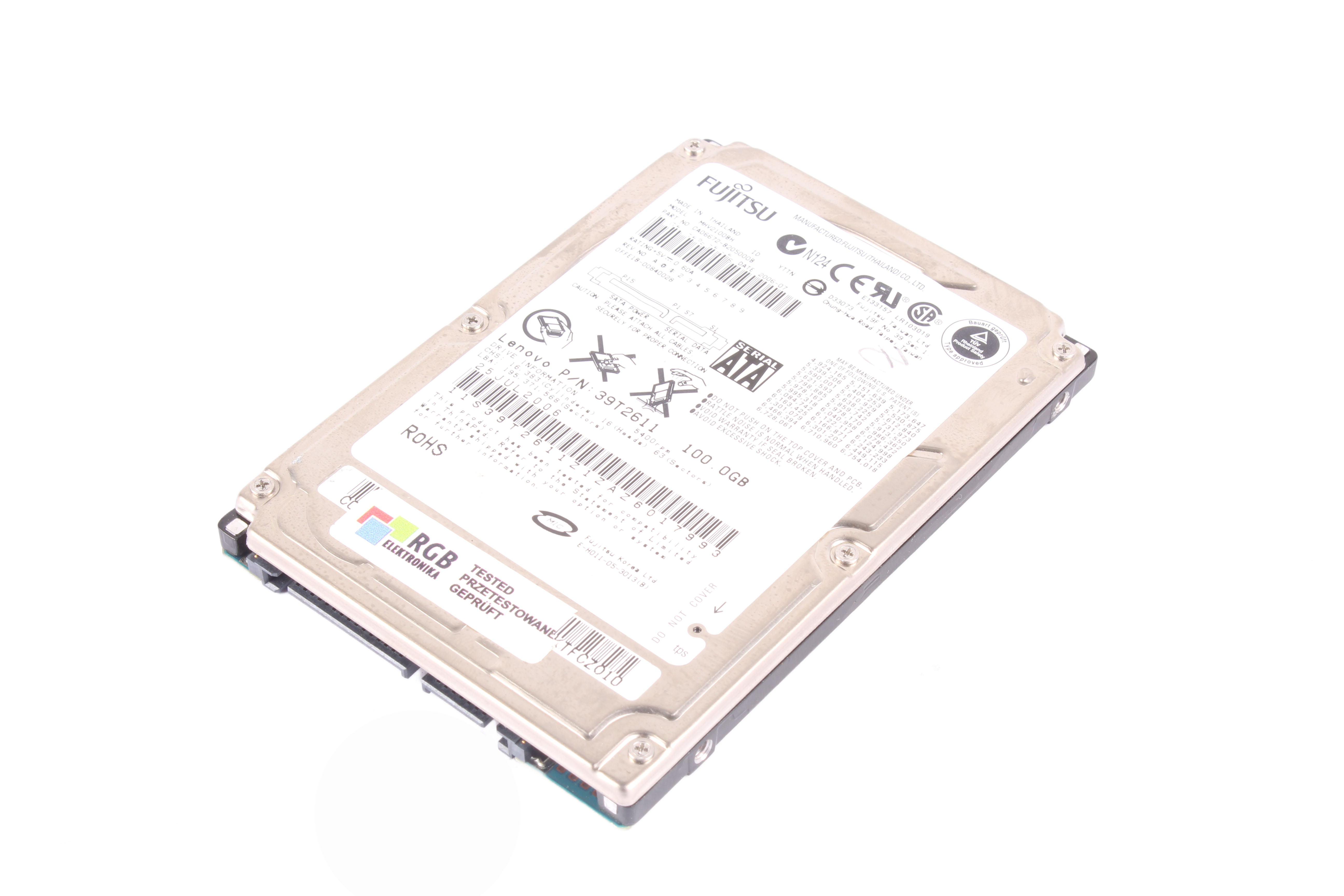 FUJITSU MHV2100BH 100GB HDD DISK 