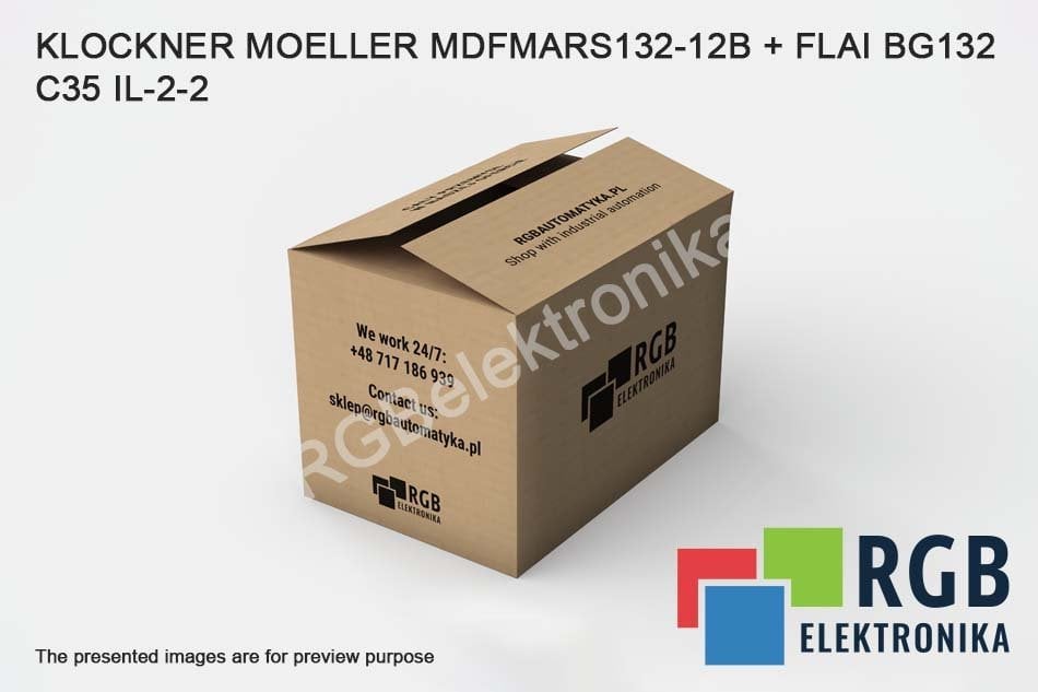 KLOCKNER MOELLER MDFMARS132-12B + FLAI BG132 C35 IL-2-2