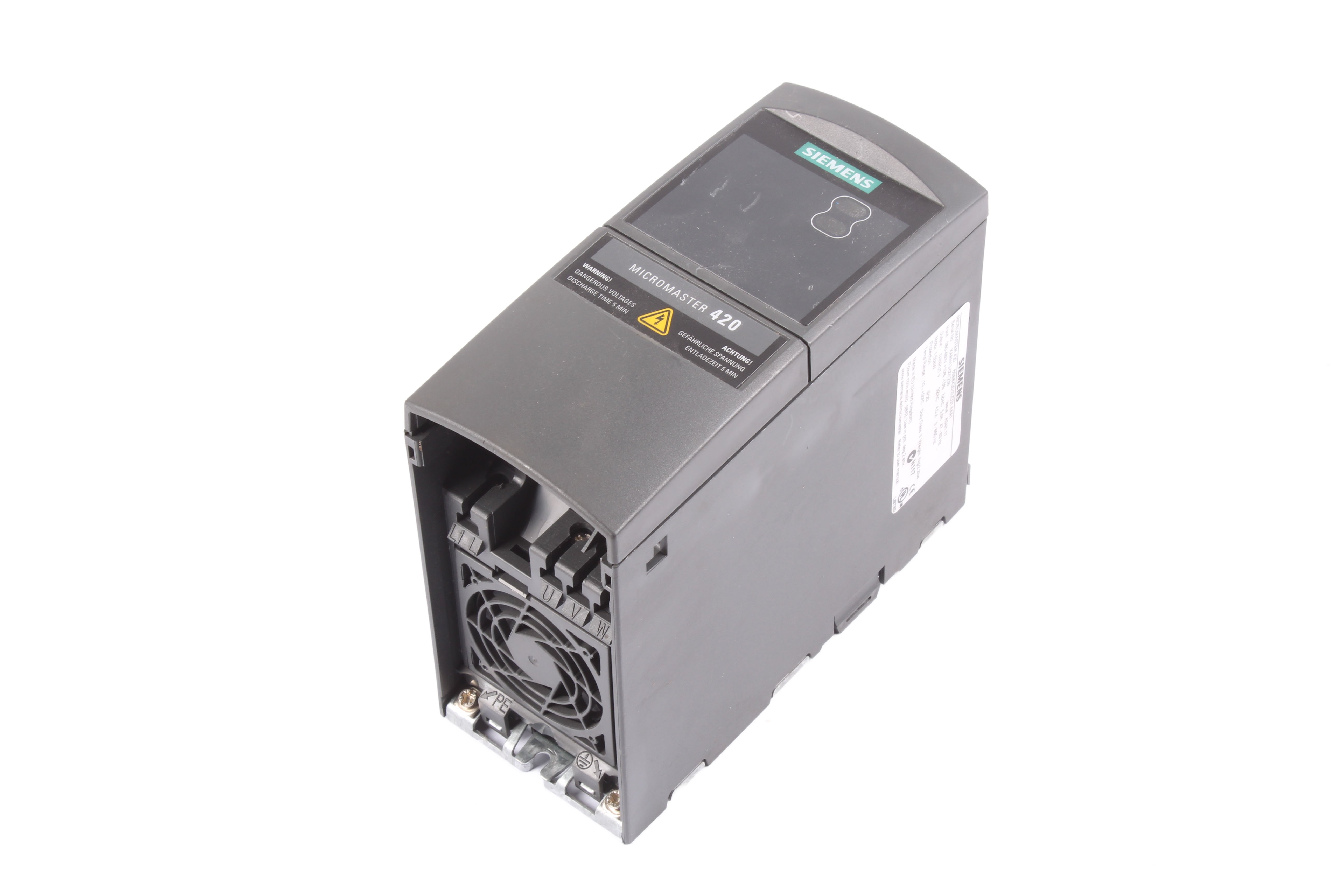 SIEMENS 6SE6420-2UD21-5AA1 MICROMASTER 420 1.5 KW 4A 3 -F 650 HZ 