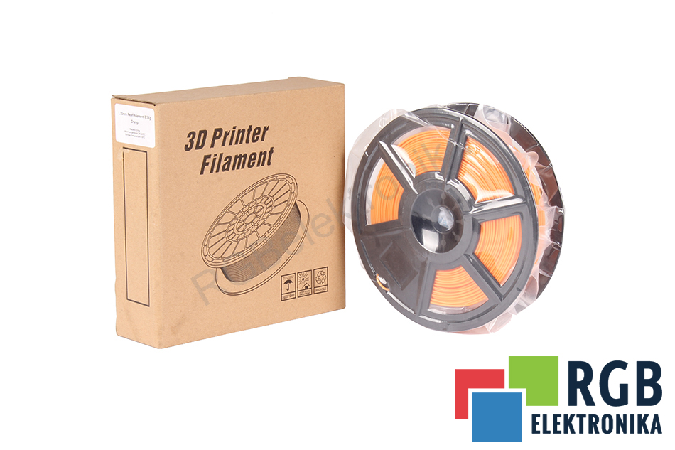 FLASHFORGE PLA HIGH SPEED 1,75MM POMARAŃCZOWY PEARL 0.5KG FILAMENT 180 MM 50 MM 45 MM 