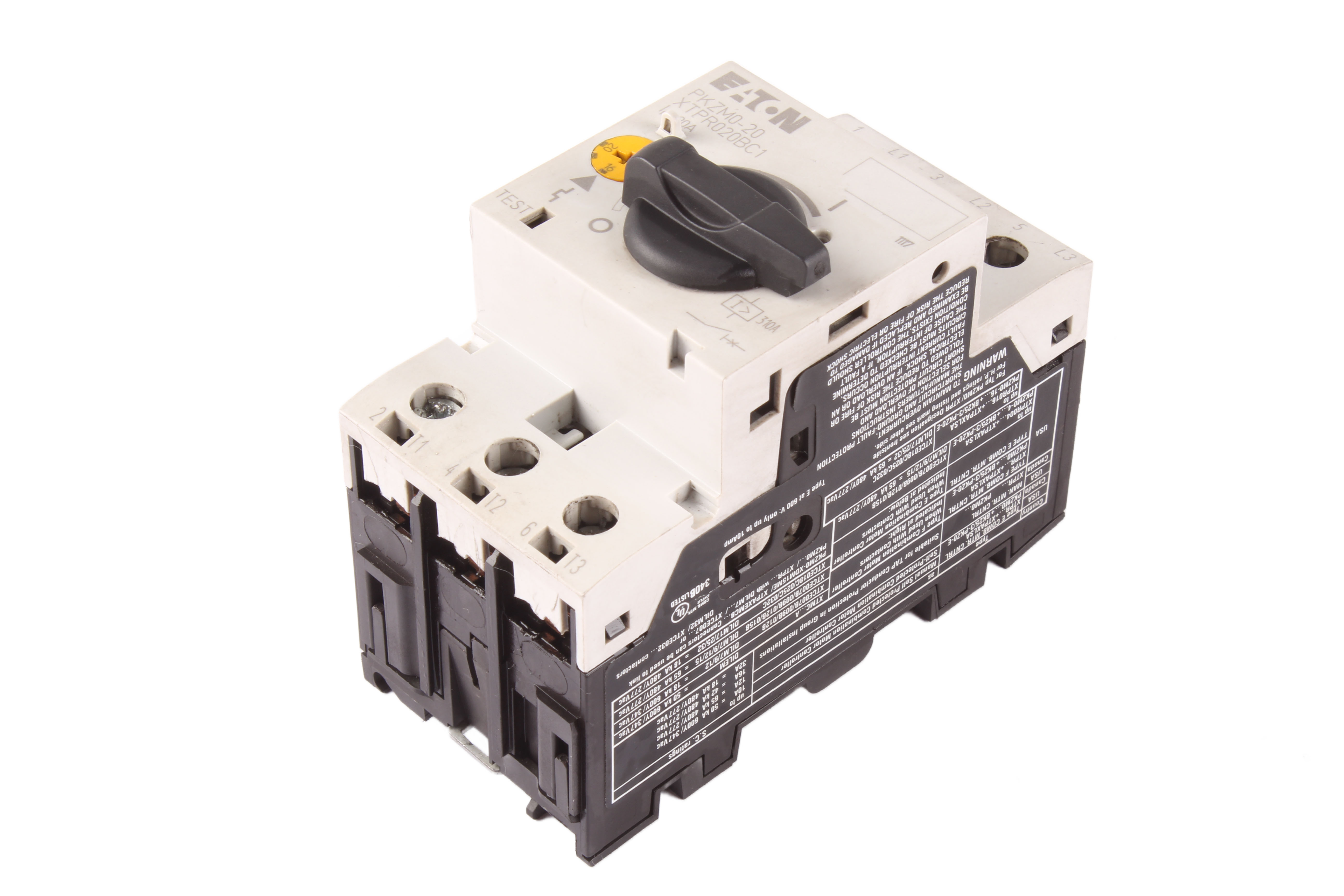 EATON PKZM0-20 SECTIONNEUR 600V 10A 3 -F 