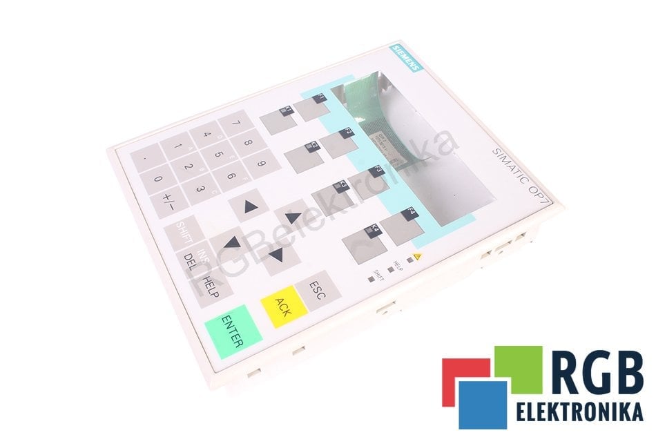 SIEMENS 6AV3607-1JC00-0AX1 FRONT SIMATIC OP7 FRONT OBUDOWY 