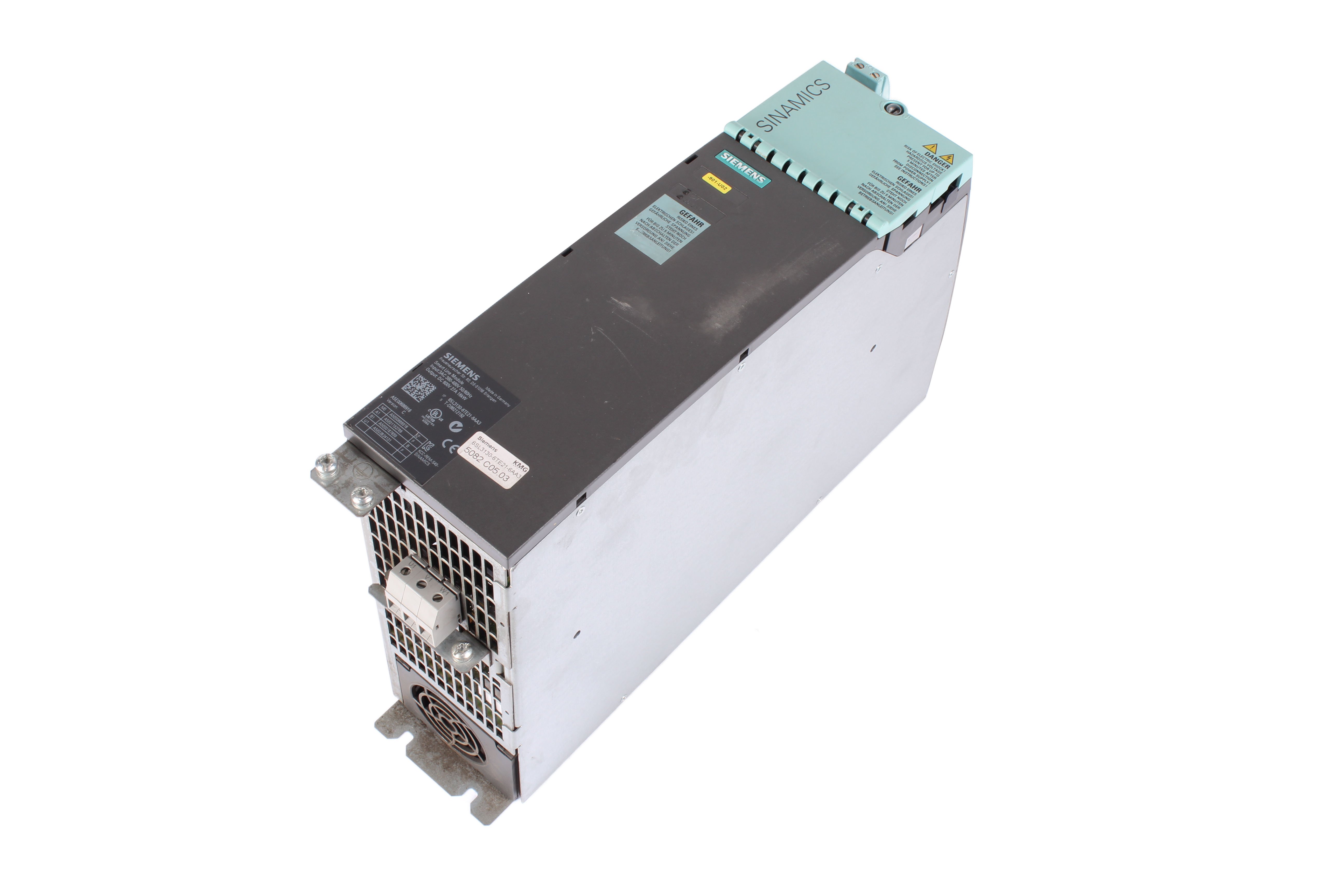SIEMENS 6SL3130-6TE21-6AA3 SMART LINE MODULE 16 KW 600V 27A 