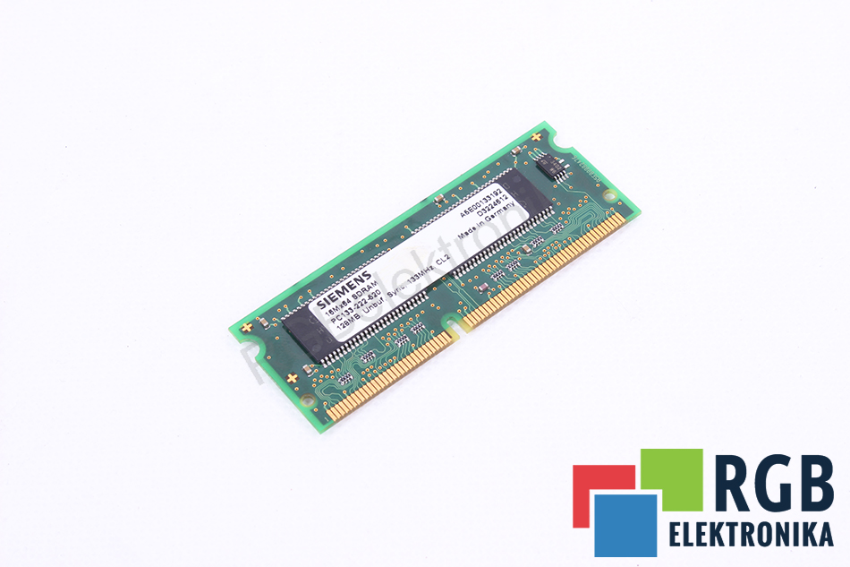 MEMORY 128MB 16MX64 SDRAM PC133-222-520 SIEMENS