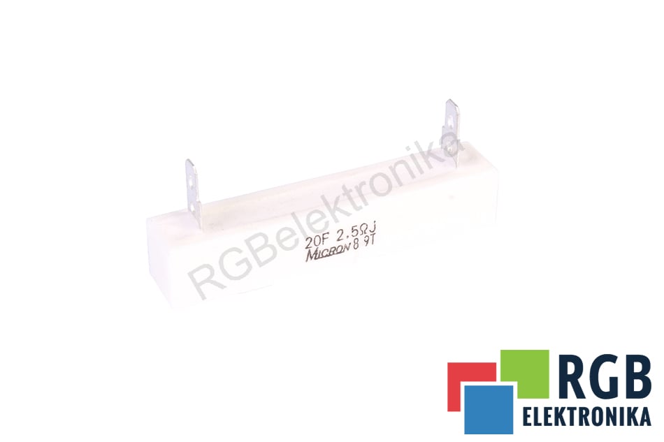 MICRON 2.5OHM 20W 64X12X12 RESISTOR 