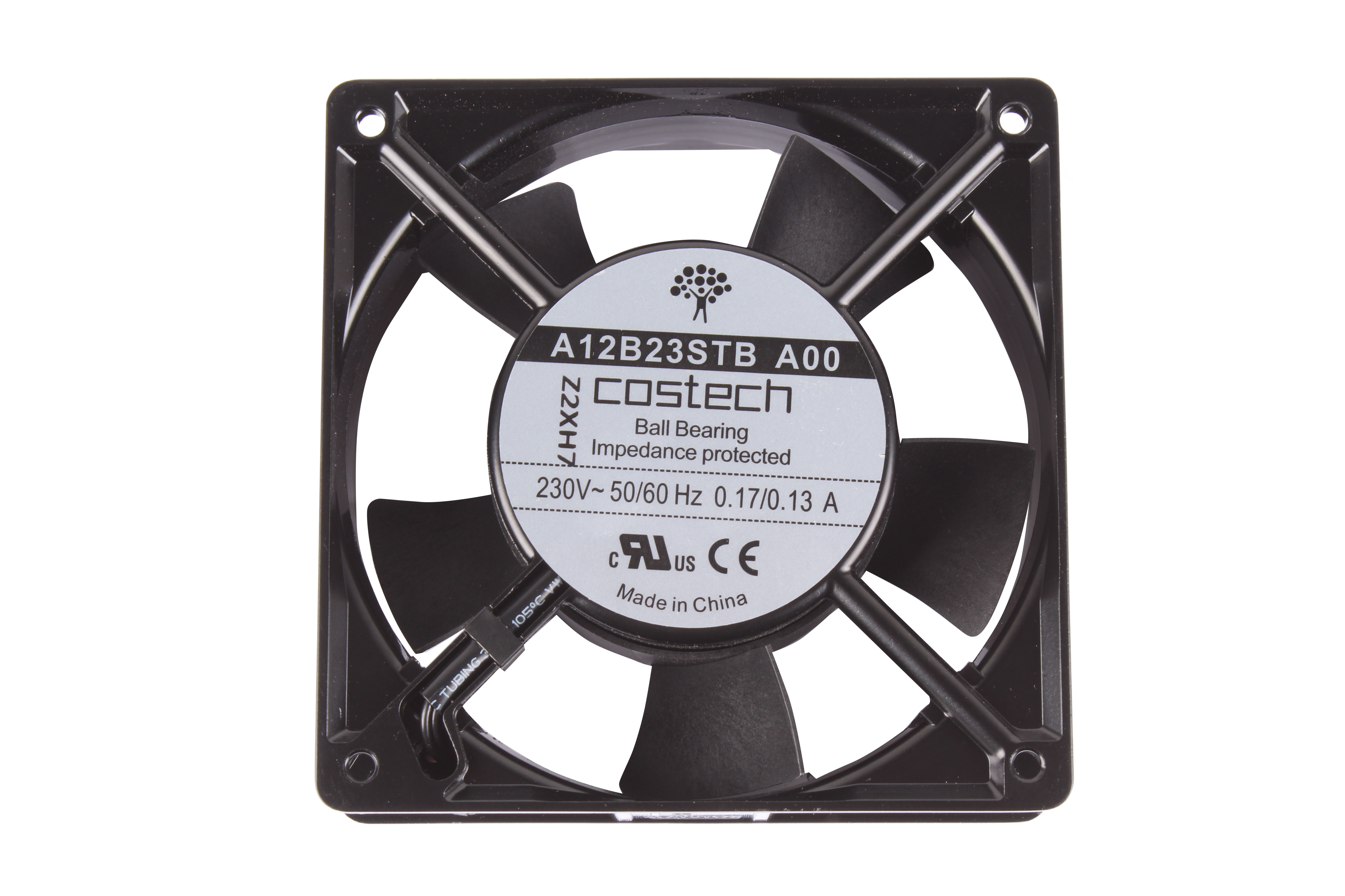 COSTECH A12B23STBA00 120X120X38MM WENTYLATOR OSIOWY 230V 0.17A 