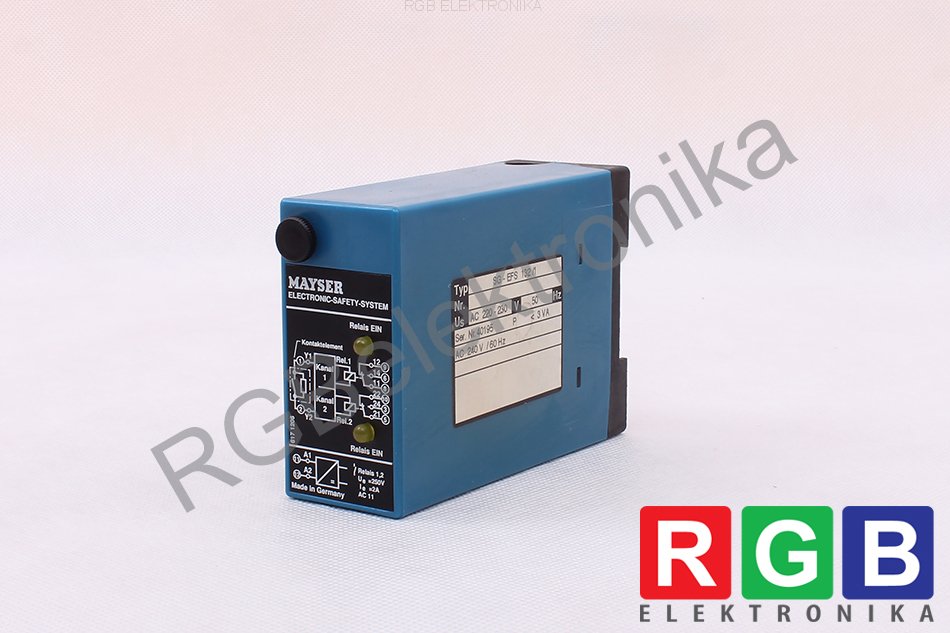 ELECTRONIC SAFETY SYSTEM SG-EFS 132/1 MAYSER