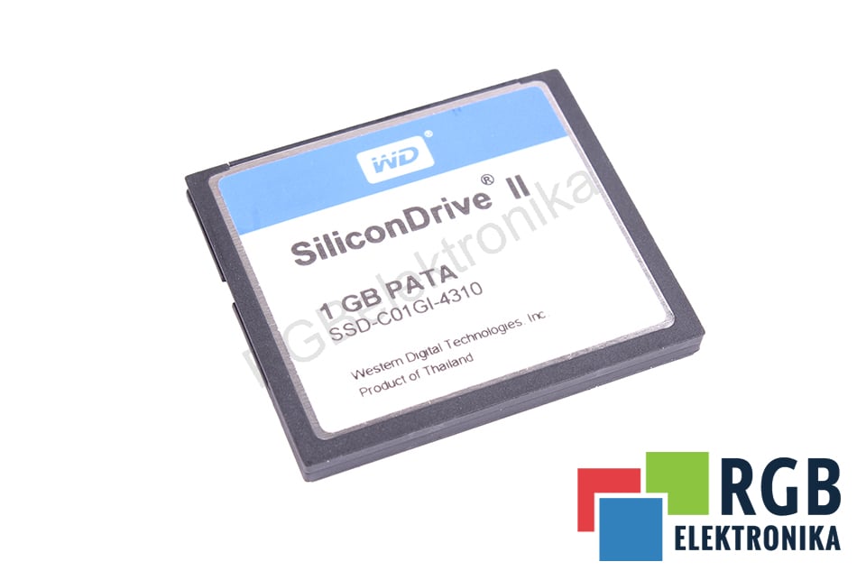 SSD-C01GI-4310 SILICON DRIVE II MEMORY CARD WESTERN DIGITAL 1GB PATA