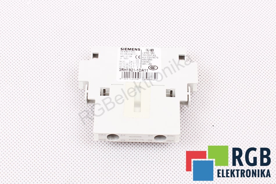 SIEMENS 3RH1921-1DA11 CONTACTEUR 