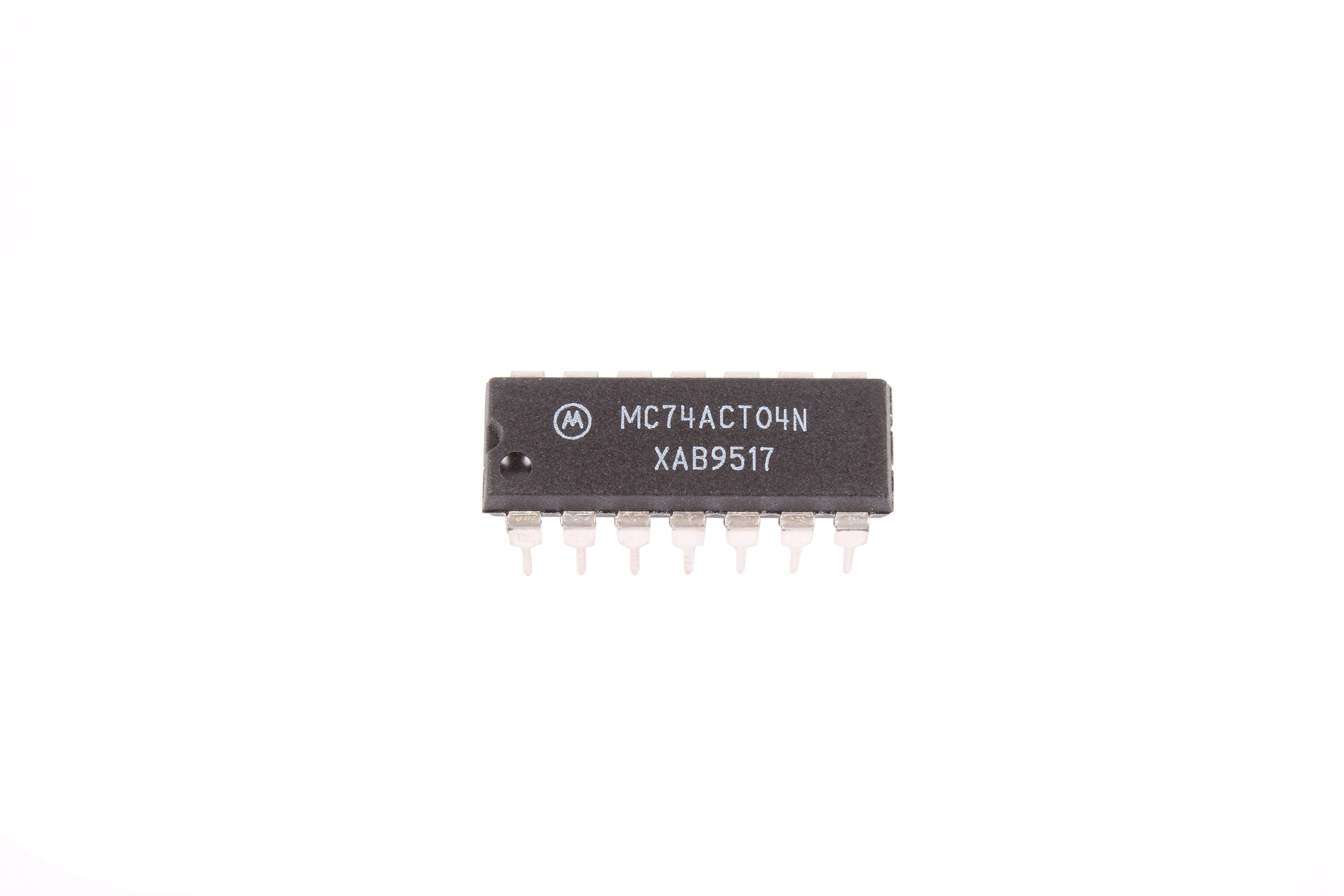 MOTOROLA MC74ACT04N MICROCONTROLLORE 