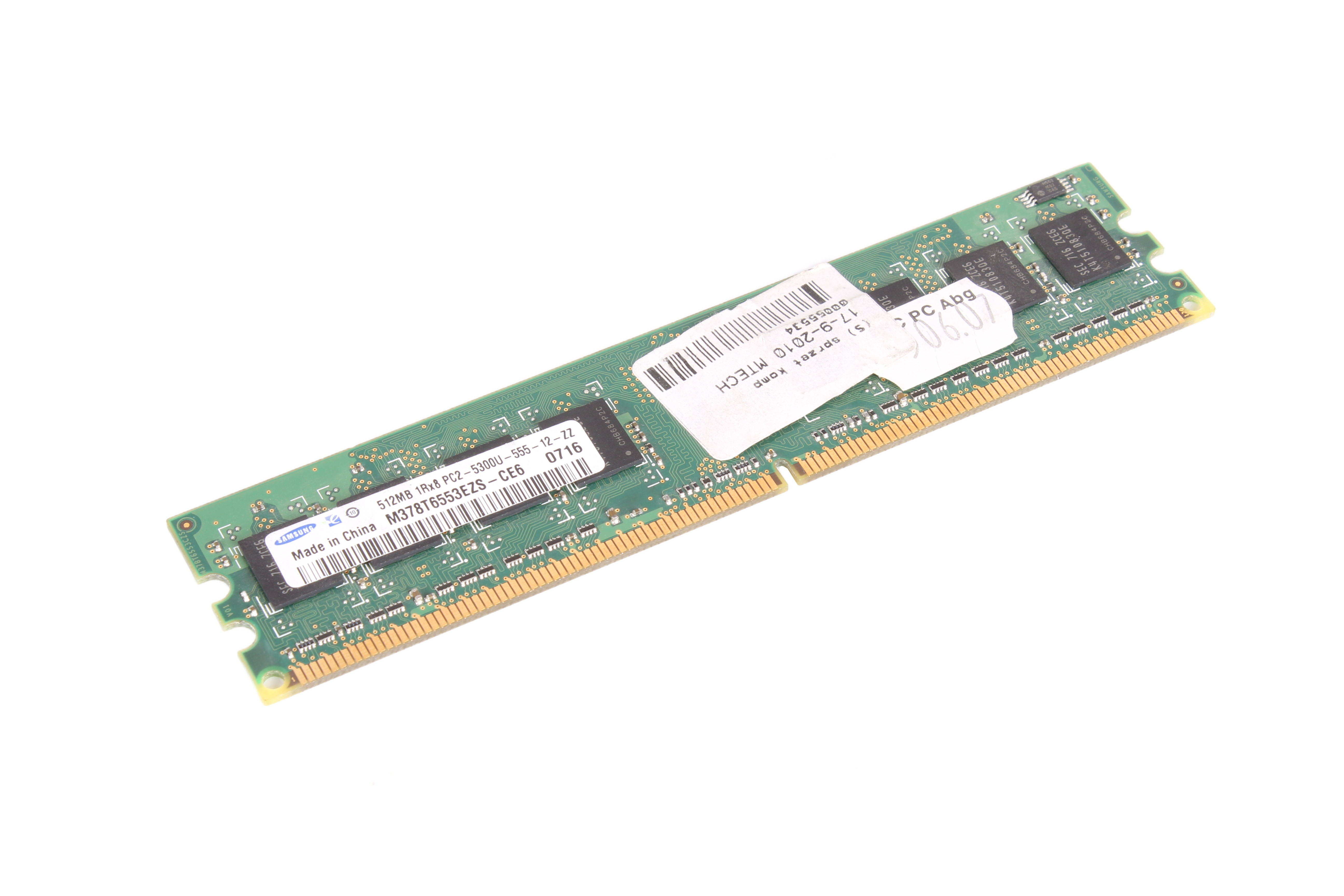 SAMSUNG M378T6553EZS-CE6 512 MB 
