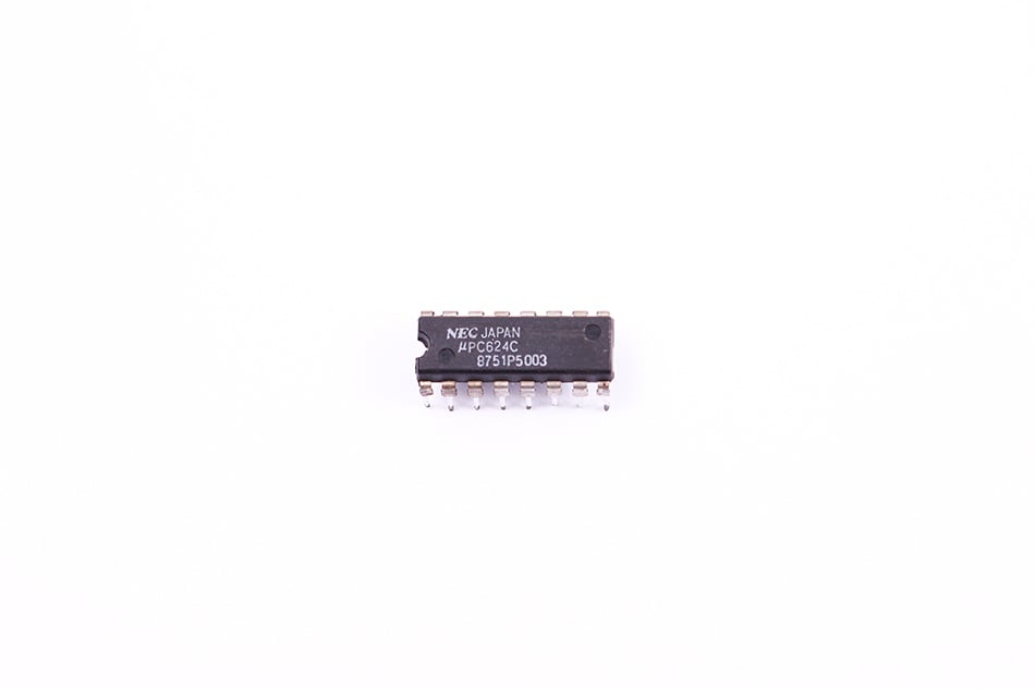 D/A CONVERTER UPC624C 8-BIT DIP 16 NEC