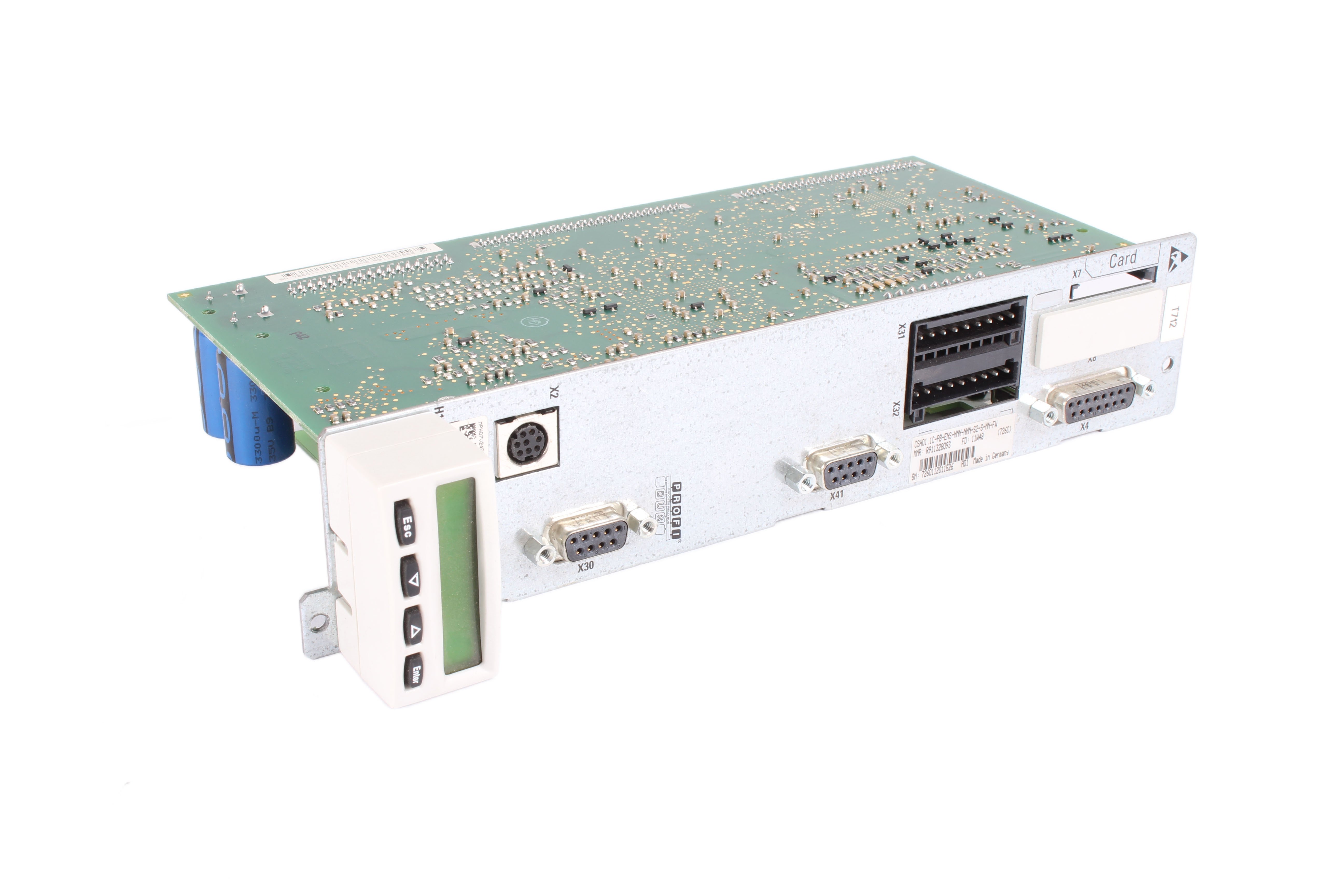 REXROTH CSH01.1C-PB-ENS-NNN-NNN-S2-S-NN-FW KARTA STEROWANIA SERWO 