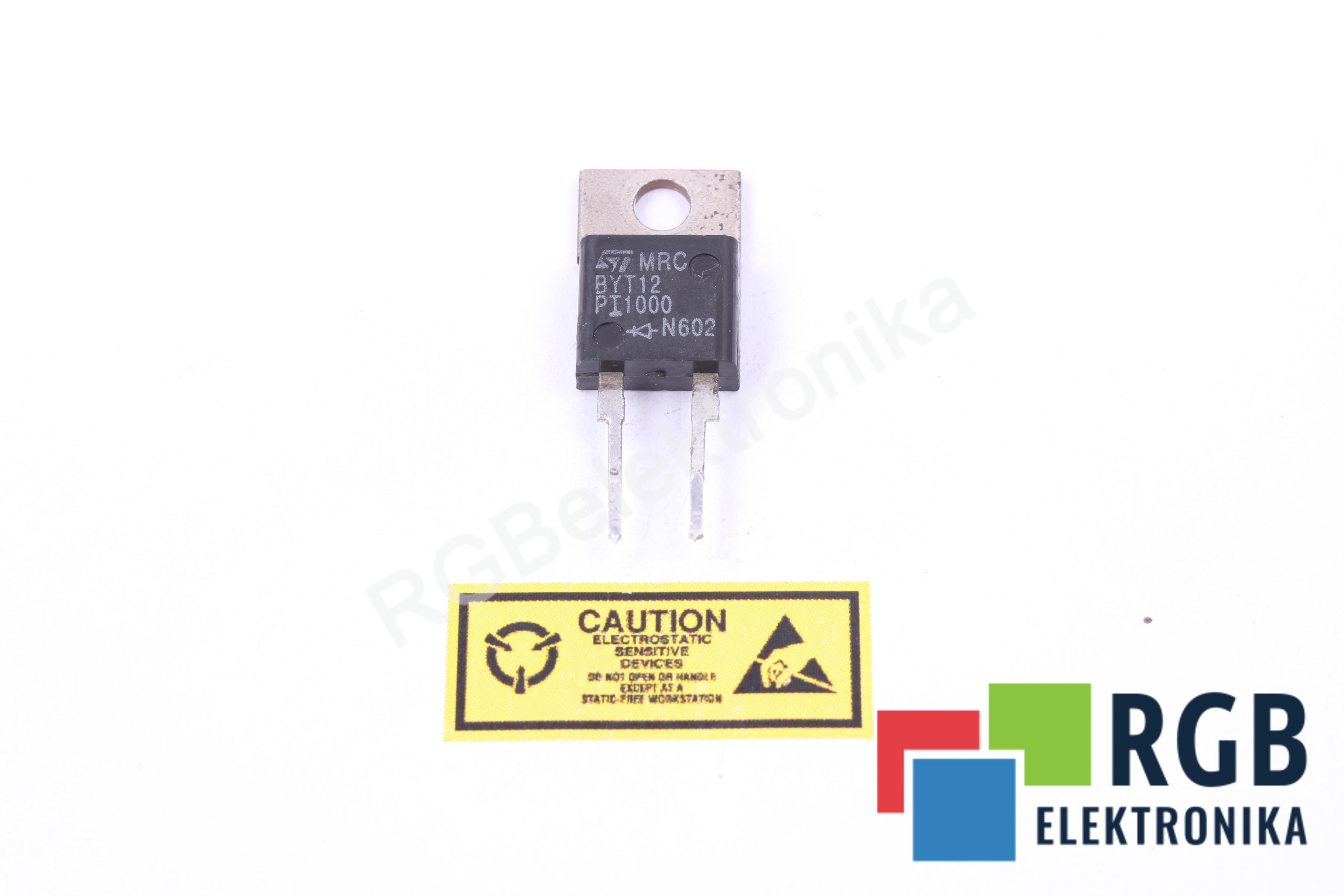 RECTIFIER DIODE BYT12PI-1000 BYT12 PI1000 1000V 25A TO220AC ST