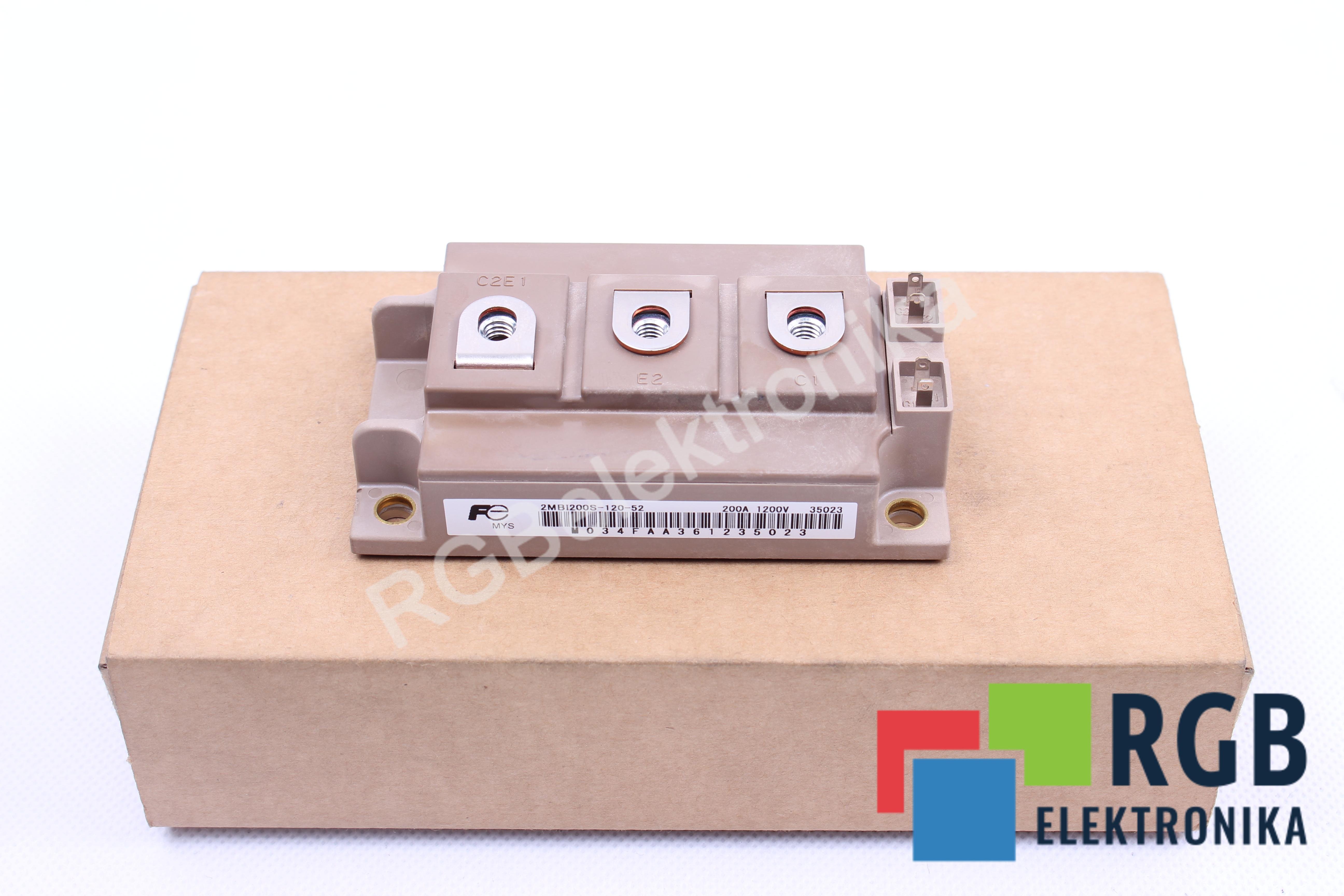 NEW IGBT MODULE 2MBI200S-120-52 1200V 200A FUJI ELECTRIC