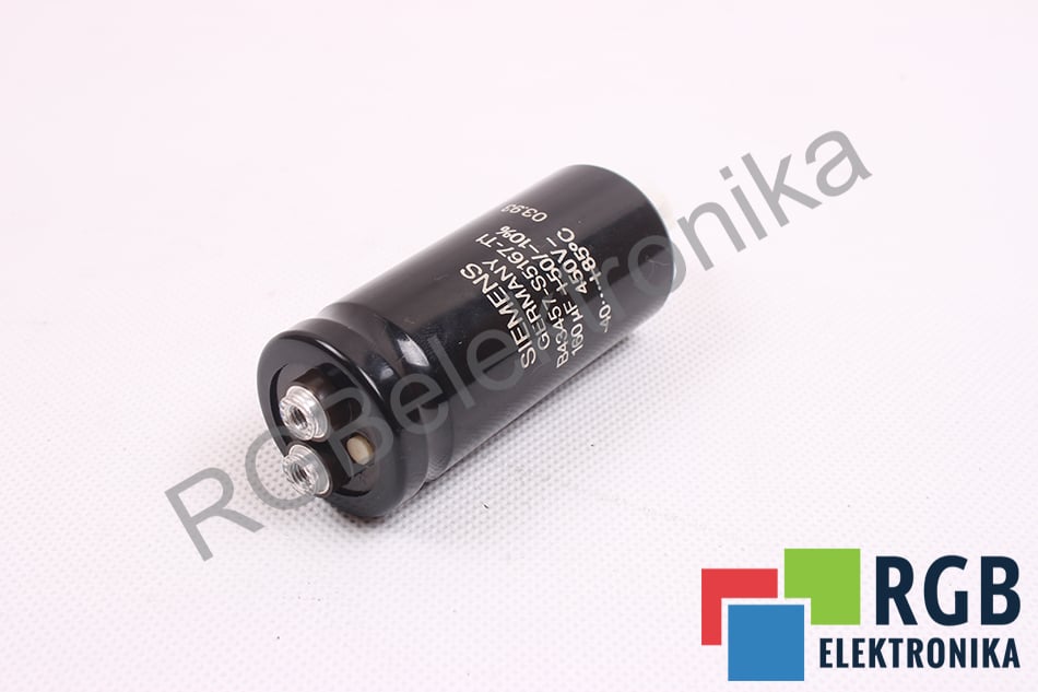 SIEMENS B43457-S5167-T1 160UF KONDENSATOR 