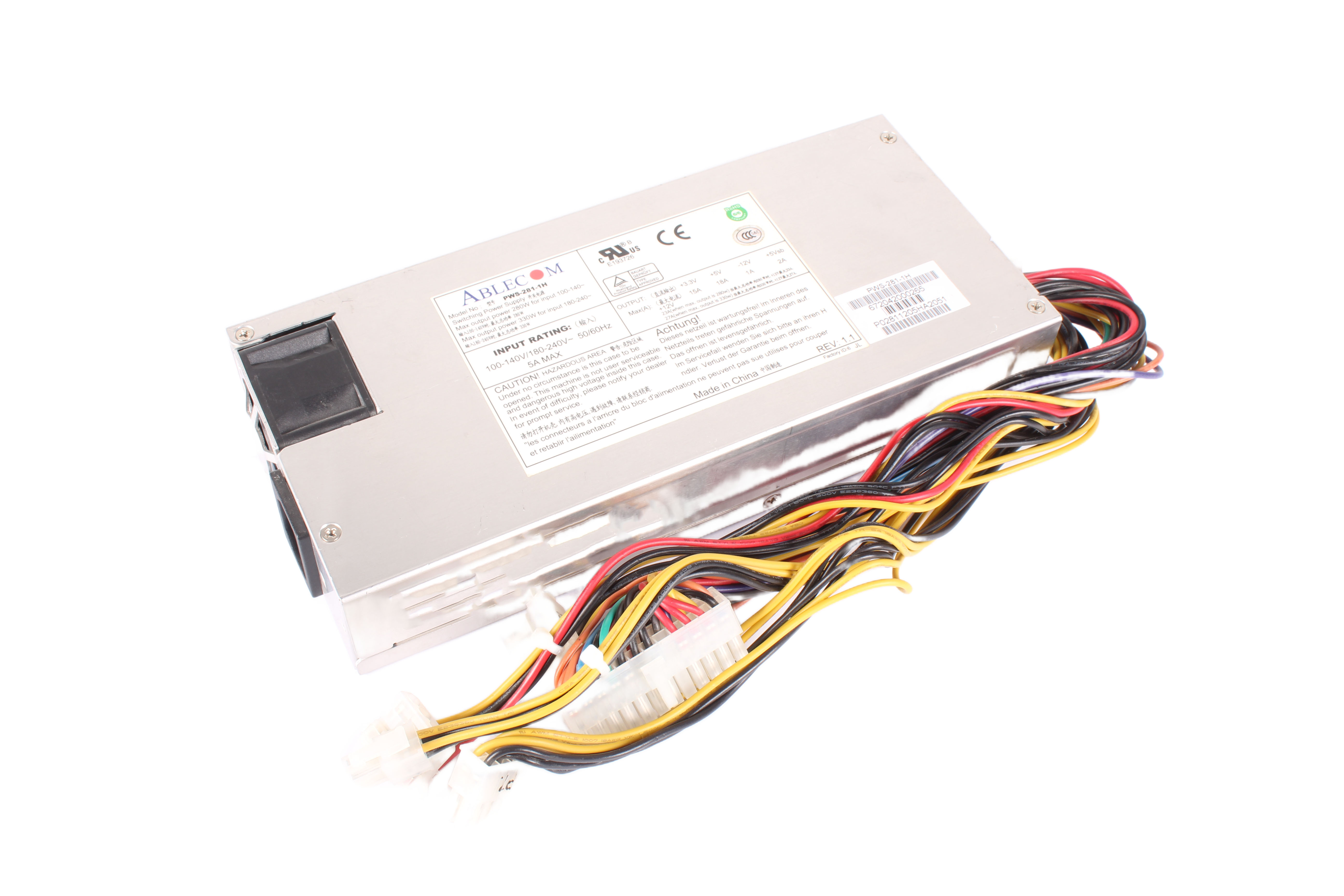 ABLECOM PWS-281-1H 240V 0.33 KW 5A 