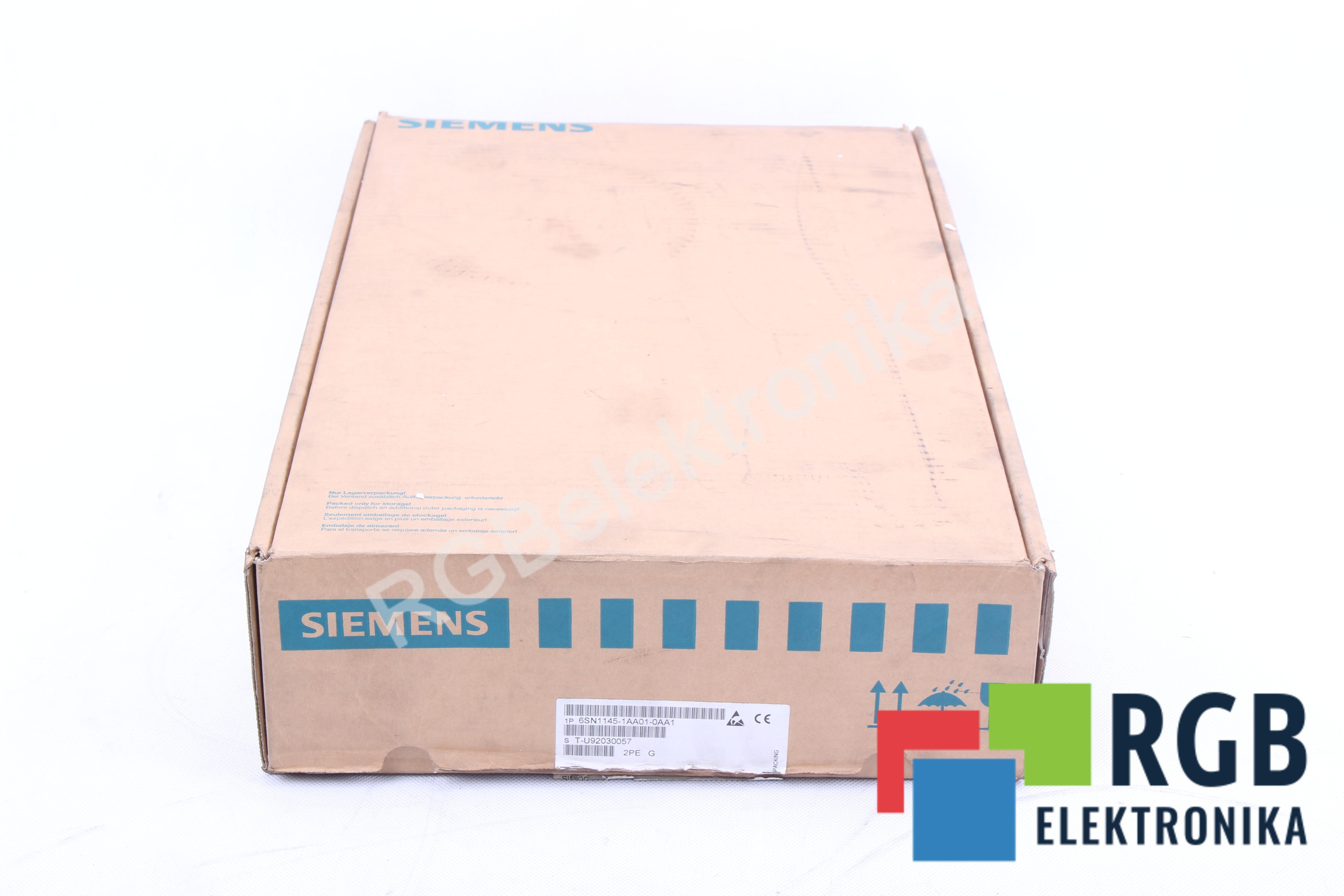 SIEMENS 6SN1145-1AA01-0AA1 VERSION G ALIMENTATORE 