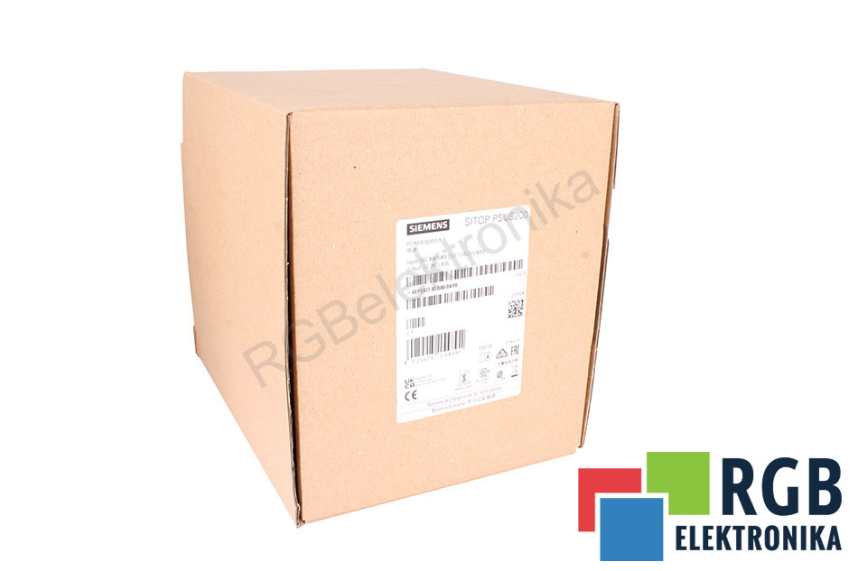 SIEMENS 6EP3437-8SB00-0AY0 SITOP PSU8200 POWER SUPPLY 3 -F MONTAŻ NA SZYNIE DIN 960W 24 V DC 40A 500 V AC 