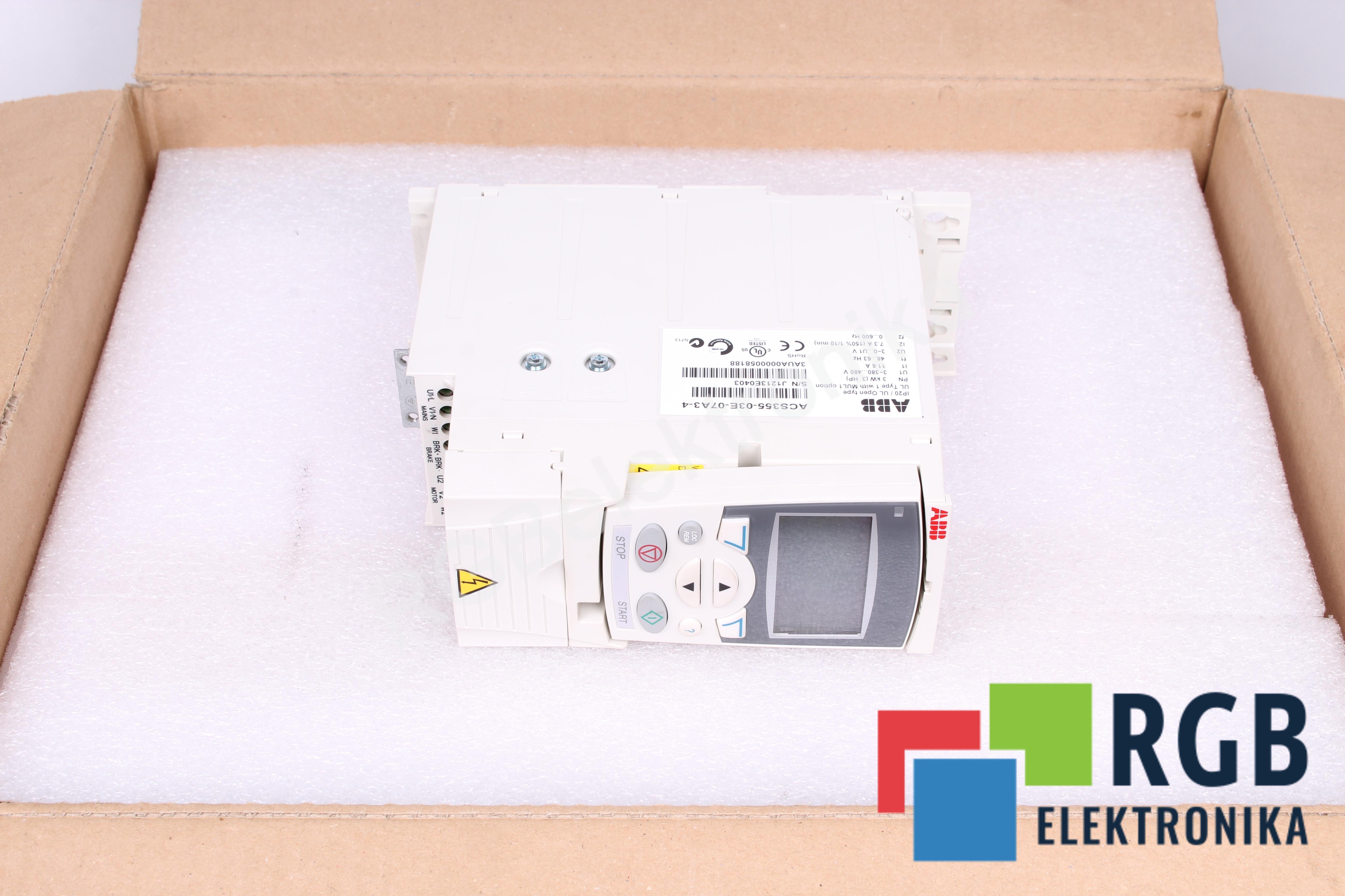 ABB ACS355-03E-07A3-4 